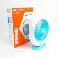 KM-F0336 Rechargeable LED Multi-Function Fan